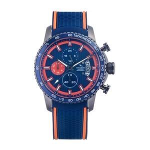Strumento Marino Men's Chronograph Freedom BlueSiliconeWatch